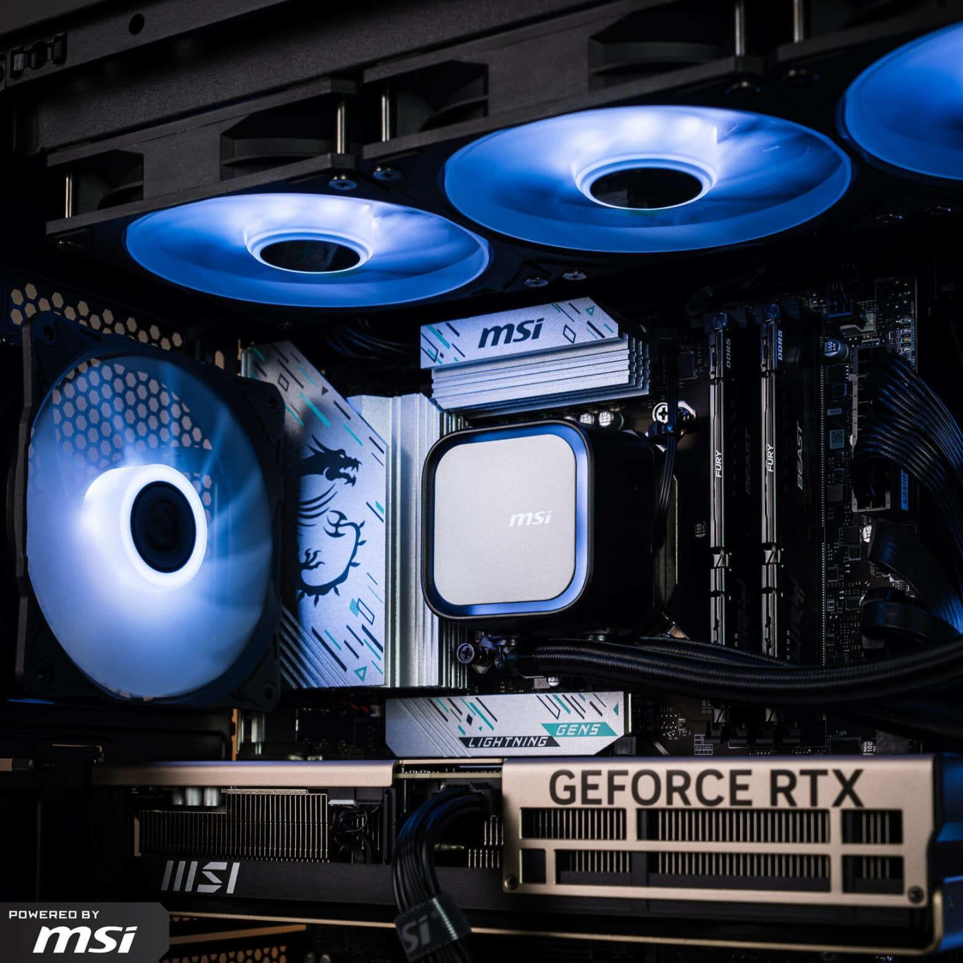 Компьютер Powered by MSI_895 (RTX 5080, Intel Core Ultra 5 245KF, 32 Гб, SSD 1 ТБ)