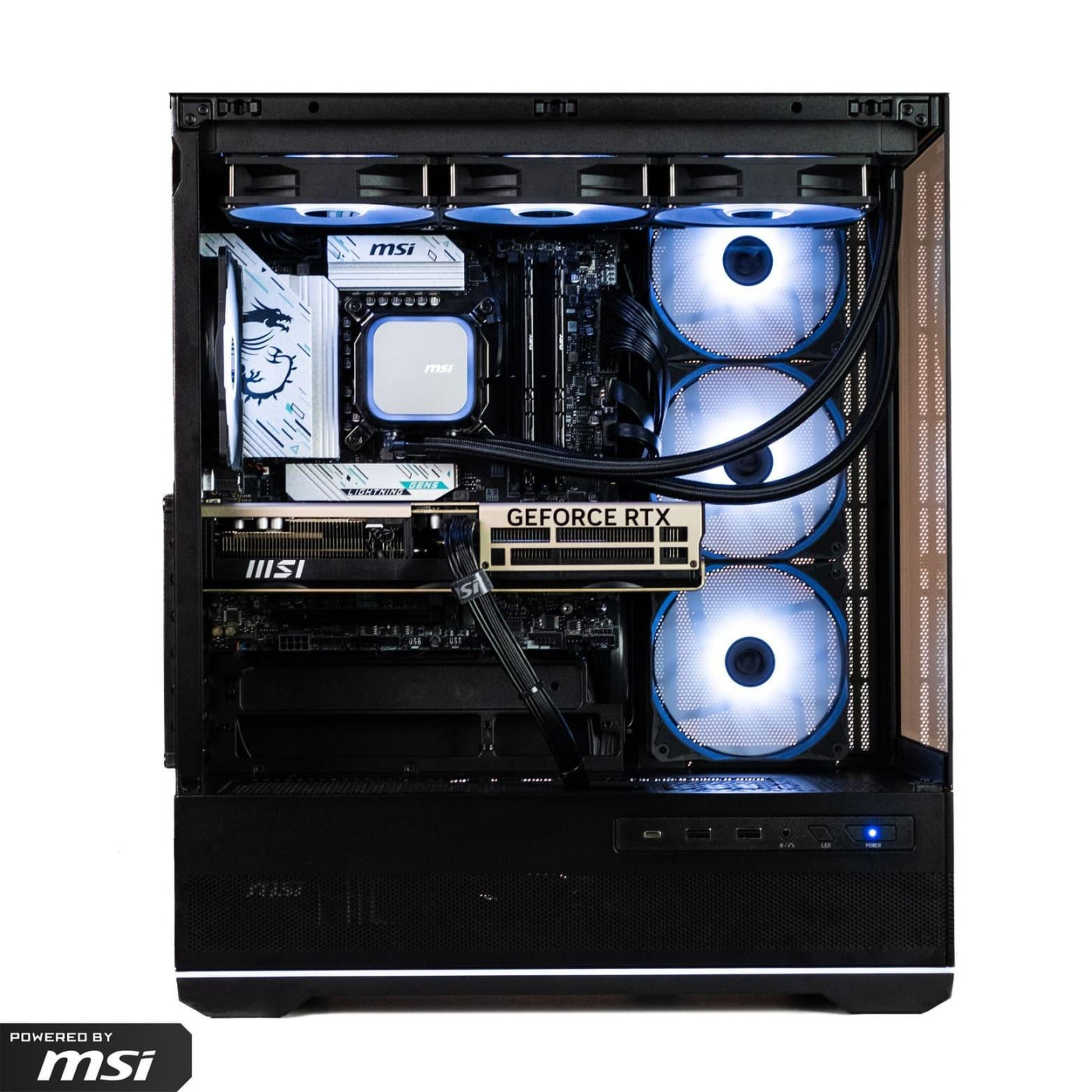 Комп'ютер Powered by MSI BF6_934 (RTX 5080, Ryzen 7 7800X3D, 32 Гб, SSD 1 ТБ)