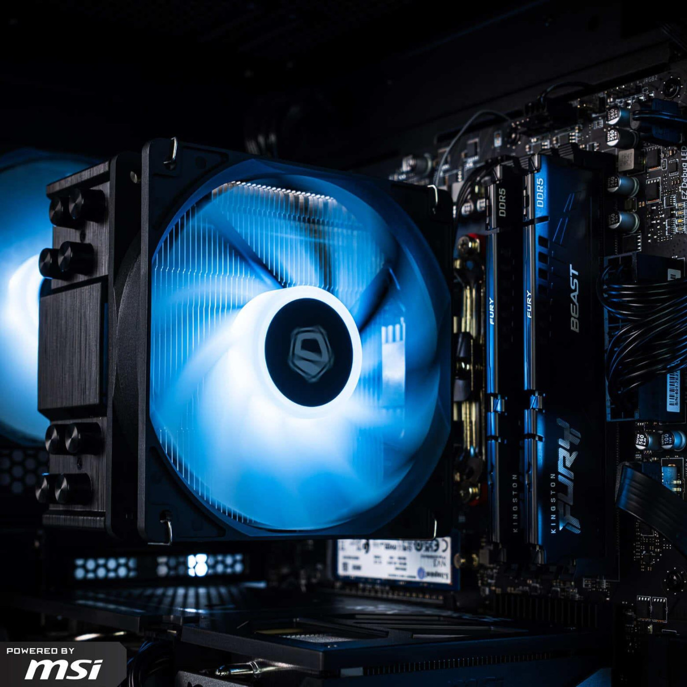 Комп'ютер Powered by MSI BF6_856 (RTX 5070, Ryzen 5 7500F, 32 Гб, SSD 1 ТБ)