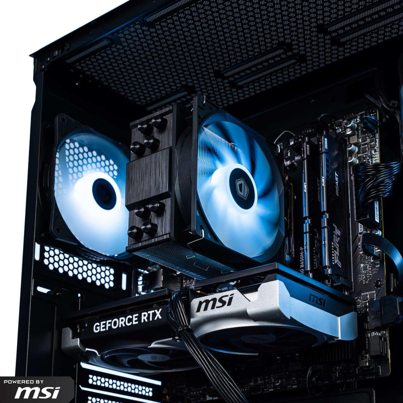 Комп'ютер Powered by MSI BF6_869 (RTX 5070 Ti, Ryzen 7 7700, 32 Гб, SSD 1 ТБ)