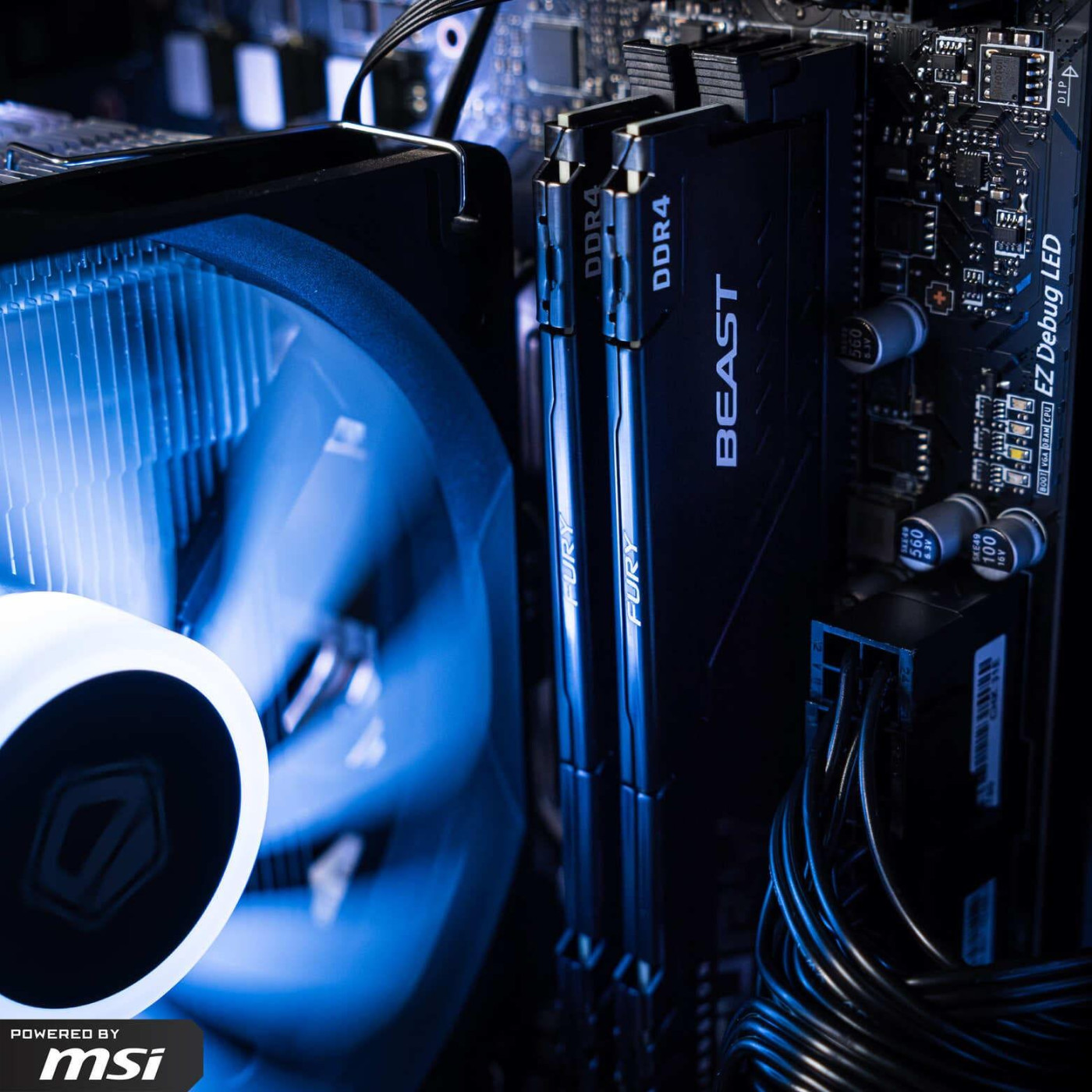 Комп'ютер Powered by MSI BF6_1103 (RTX 5060 Ti, Ryzen 7 7700, 32 Гб, SSD 1 ТБ)