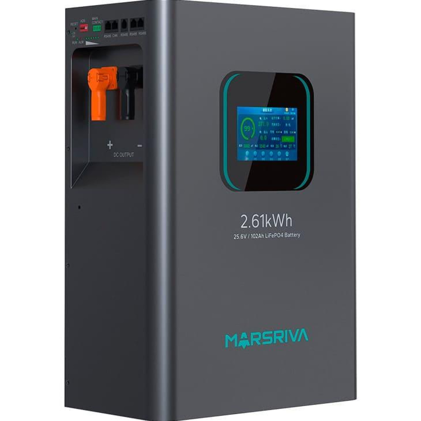 Аккумуляторная батарея для ИБП Marsriva LiFePO4 / 25.6 V / 100 А*ч (MR-LFP24-100-WMD)