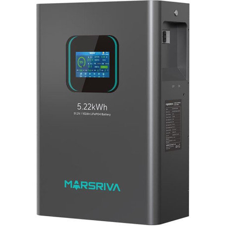 Аккумуляторная батарея для ИБП Marsriva LiFePO4 51.2 V / 100 А*ч (MR-LFP48-100-WMD)
