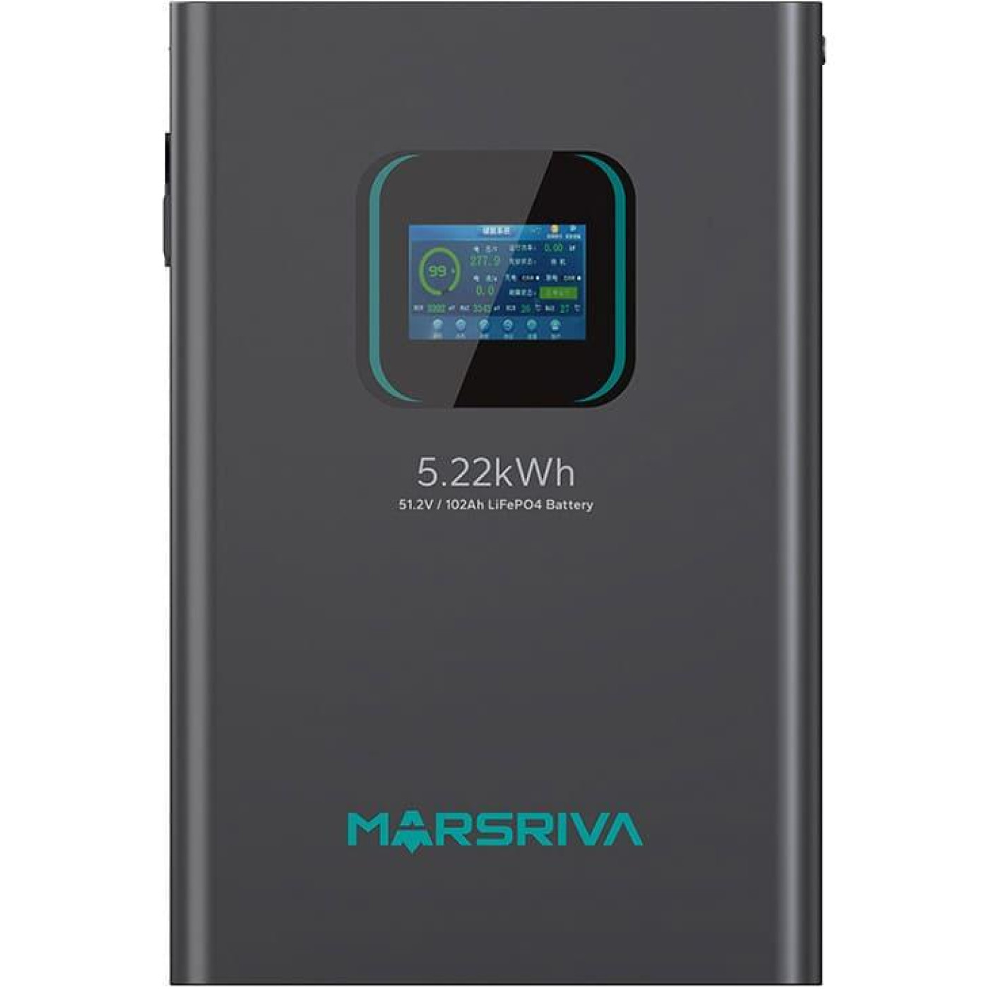Аккумуляторная батарея для ИБП Marsriva LiFePO4 51.2 V / 100 А*ч (MR-LFP48-100-WMD)