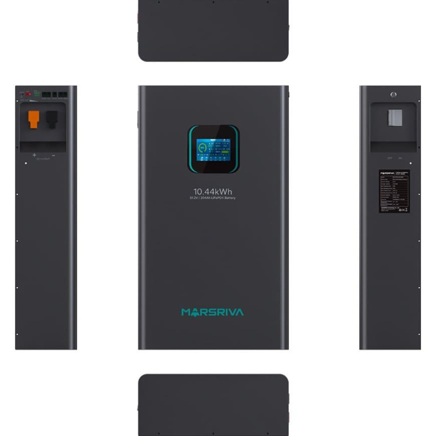 Аккумуляторная батарея для ИБП Marsriva LiFePO4 48 V / 200 А*ч (MR-LFP48-200-WMD)