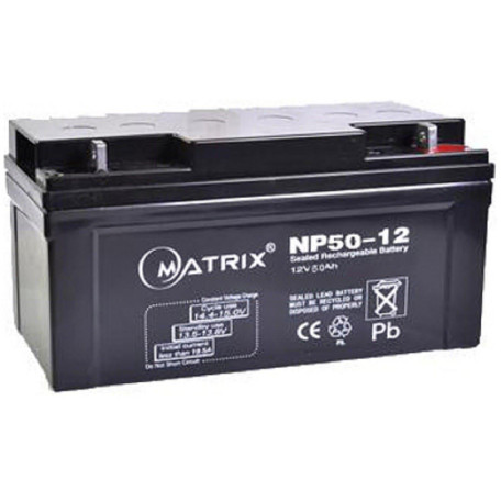 Аккумуляторная батарея для ИБП Matrix AGM VRLA 12 V / 50 А*ч (NP50-12)