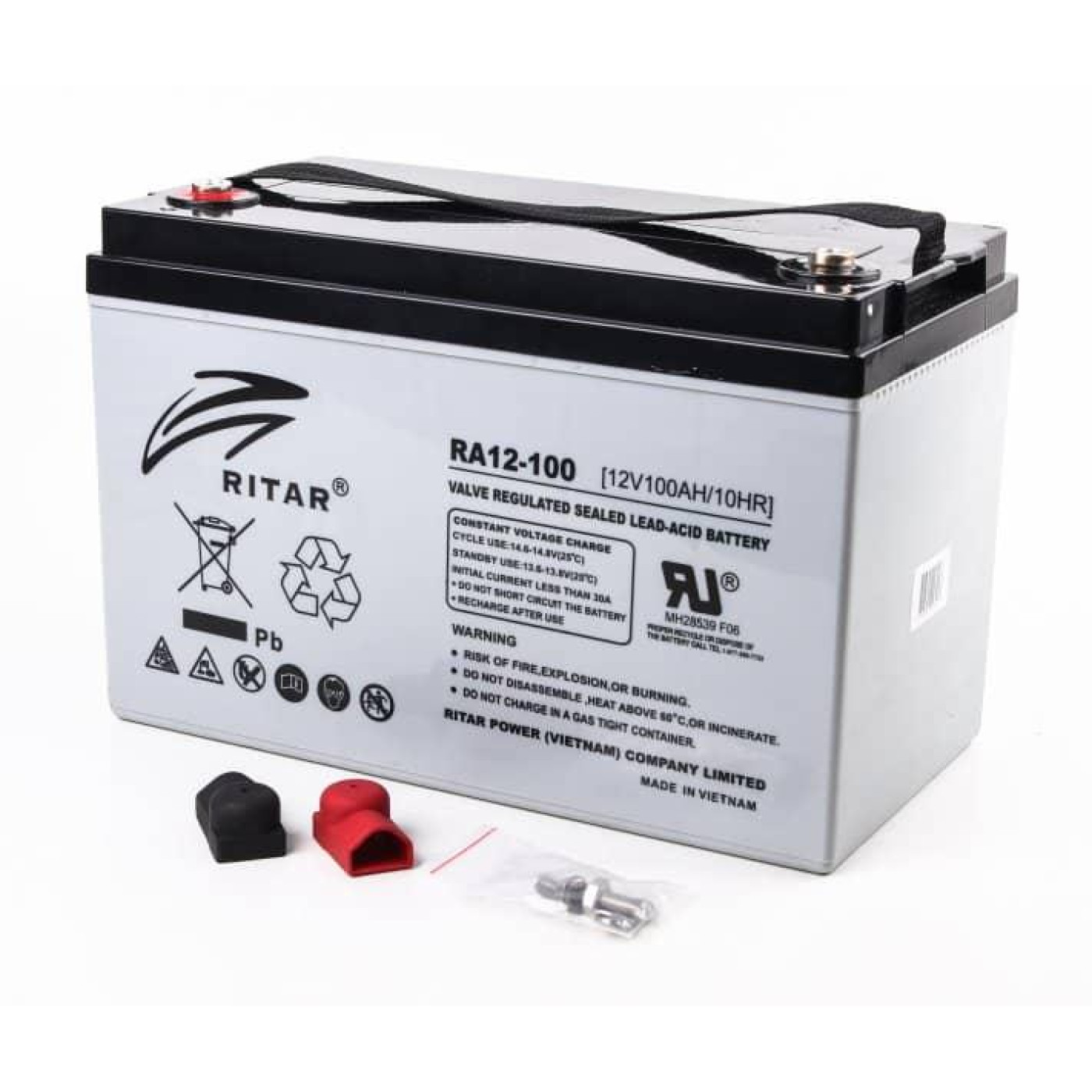 Акумуляторна батарея для ДБЖ Ritar AGM 12 V / 100 А*ч (RA12-100)