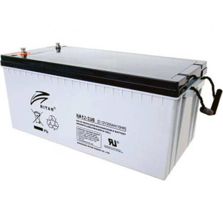 Акумуляторна батарея для ДБЖ Ritar AGM 12 V / 200 А*ч (RA12-200)