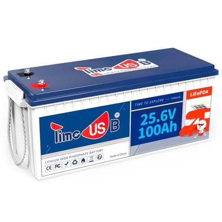 Аккумуляторная батарея для ИБП Timeusb LiFePO4 24 V / 100 А*ч (Timeusb-24V100Ah)