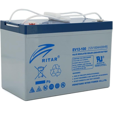 Акумуляторна батарея для ДБЖ Ritar AGM VRLA 12 V / 100 А*ч (EV12-100)