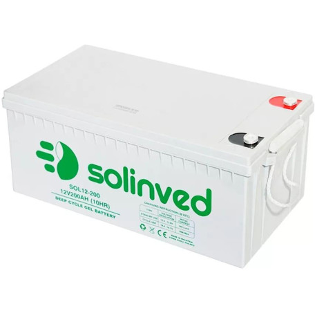 Акумуляторна батарея для ДБЖ Solinved GEL 12 V / 200 А*ч (SLG200-12)