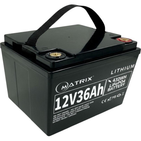 Акумуляторна батарея для ДБЖ Matrix 12.8 V / 36 А*ч (MLR 1236)