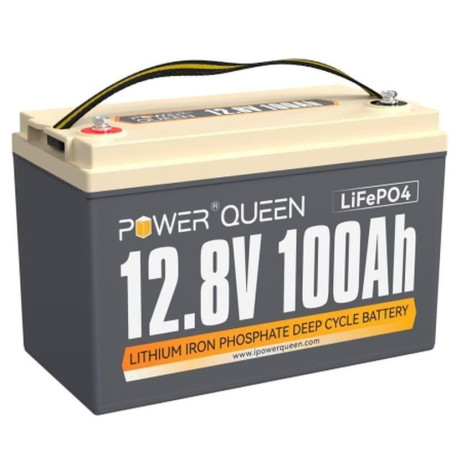 Аккумуляторная батарея для ИБП Power Queen LiFePO4 12.8 V / 100 А*ч (PowerQueen-128V100Ah-H19)
