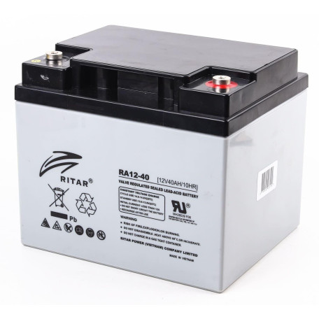 Акумуляторна батарея для ДБЖ Ritar AGM 12 V / 40 А*ч (RA12-40)