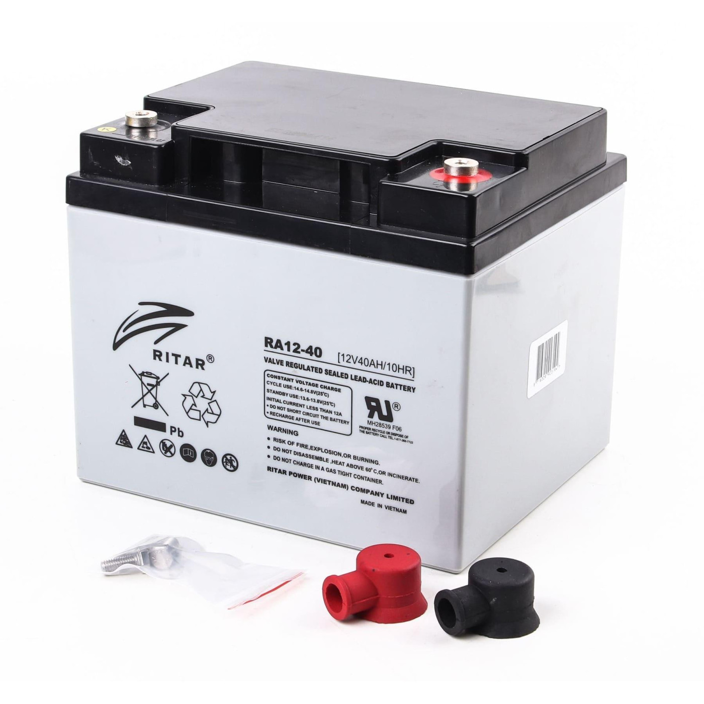 Акумуляторна батарея для ДБЖ Ritar AGM 12 V / 40 А*ч (RA12-40)