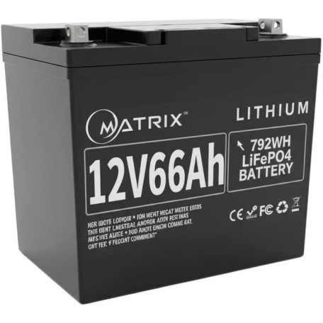Акумуляторна батарея для ДБЖ Matrix 12.8 V / 66 А*ч (MLR 1266)