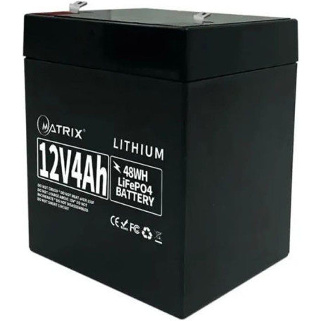Акумуляторна батарея для ДБЖ Matrix 12.8 V / 4 А*ч (MLR 1204)