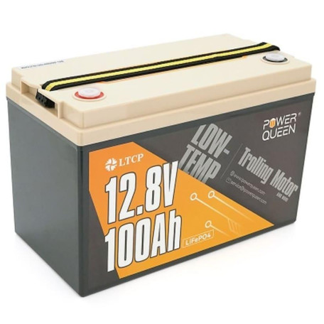 Аккумуляторная батарея для ИБП Power Queen LiFePO4 12.8 V / 100 А*ч (PowerQueen-128V100Ah-LT)