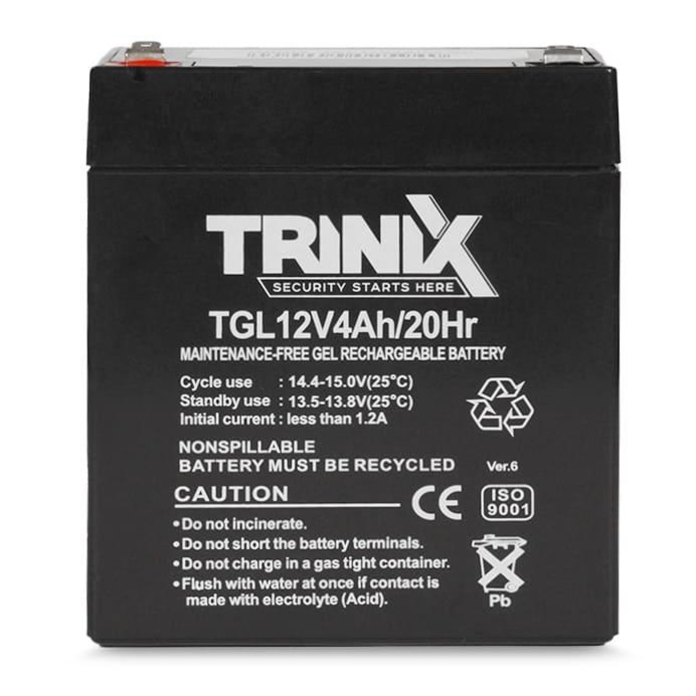 Аккумуляторная батарея для ИБП Trinix GEL 12 V / 4 А*ч (44-00062)