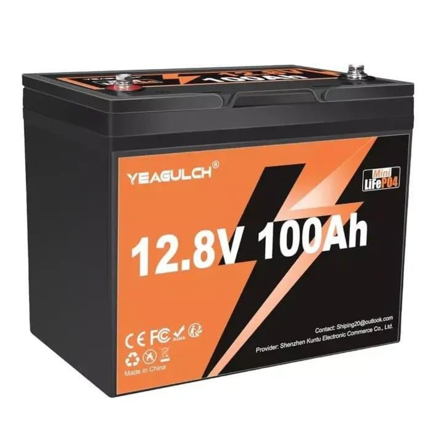 Аккумуляторная батарея для ИБП YEAGULCH 12.8 V / 100 А*ч (YEAGULCH-12,8V/100Ah)