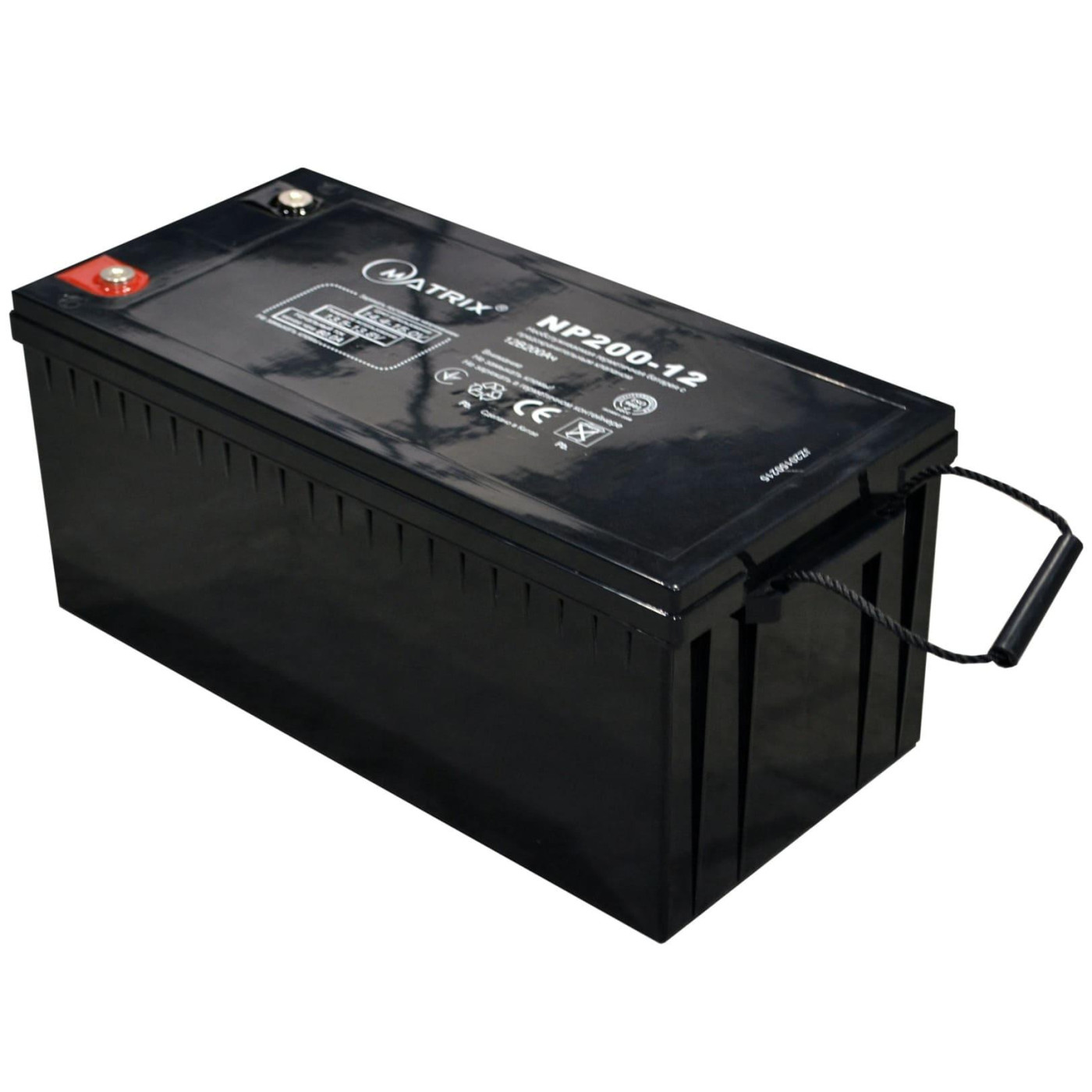 Акумуляторна батарея для ДБЖ Matrix 12V 200AH / (NP200-12)