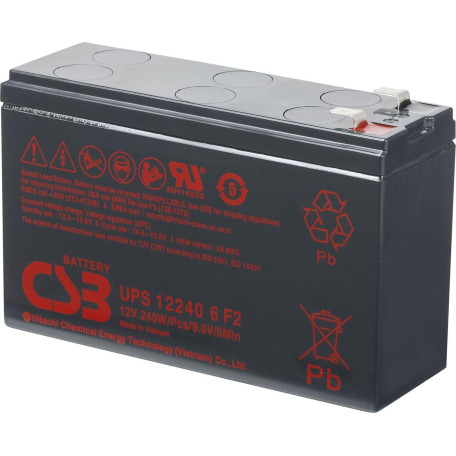 Аккумуляторная батарея для ИБП CSB AGM VRLA 12 V / 5 А*ч (UPS122406F2)