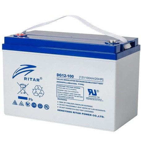 Акумуляторна батарея для ДБЖ Ritar AGM 12 V / 100 А*ч (DC12-100)