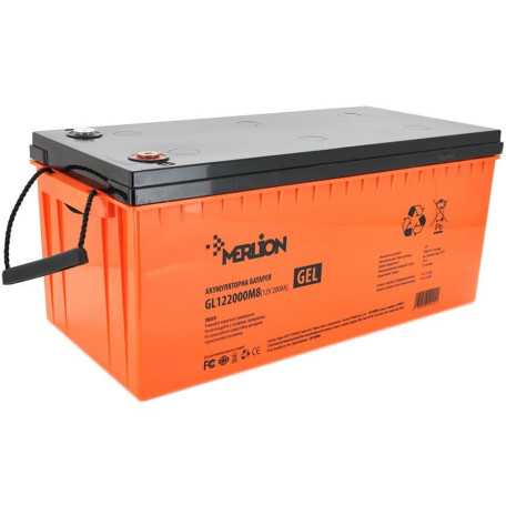 Акумуляторна батарея для ДБЖ Merlion GEL 12 V / 200 А*ч (GL122000M8)
