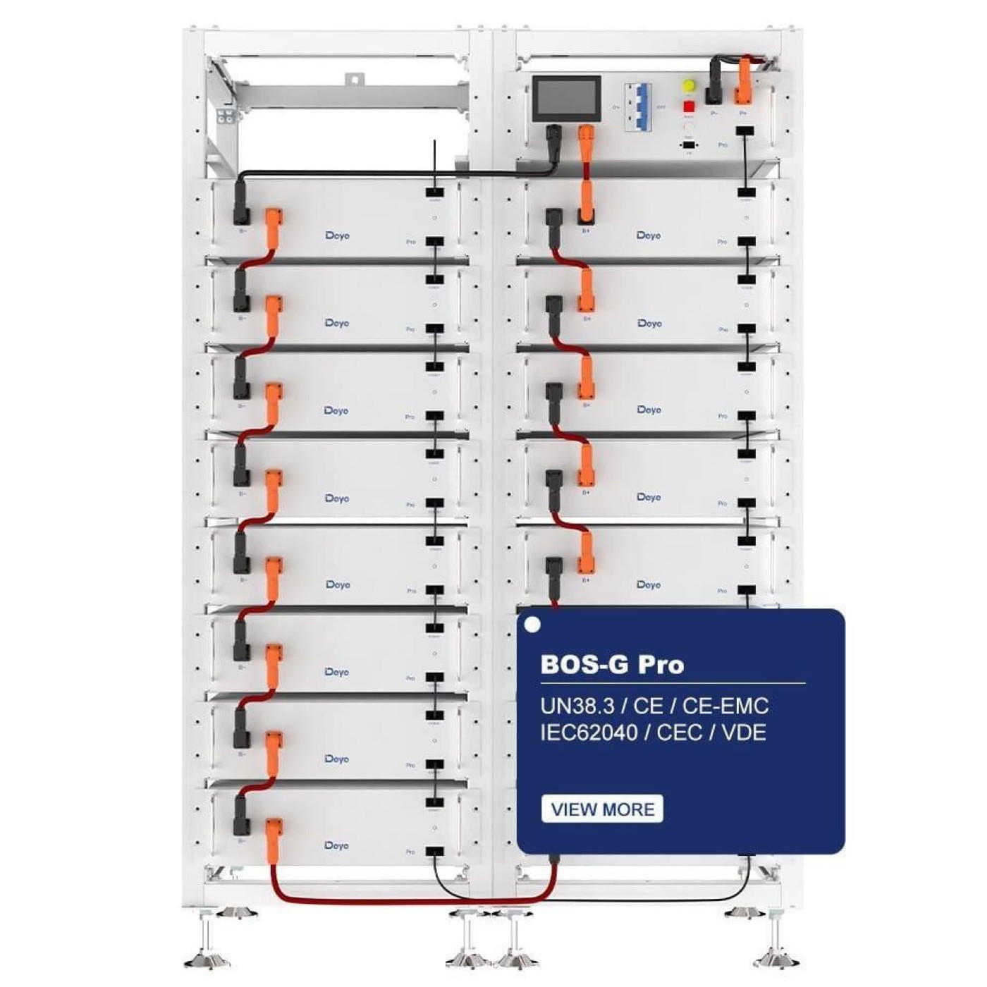 Аккумуляторная батарея для ИБП Deye LiFePO4 51.2 V / 100 А*ч (BOS-G-Pack5.1)