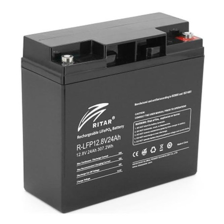 Акумуляторна батарея для ДБЖ Ritar LiFePO4 12.8 V / 24 А*ч (R-LFP 12.8V 24Ah)