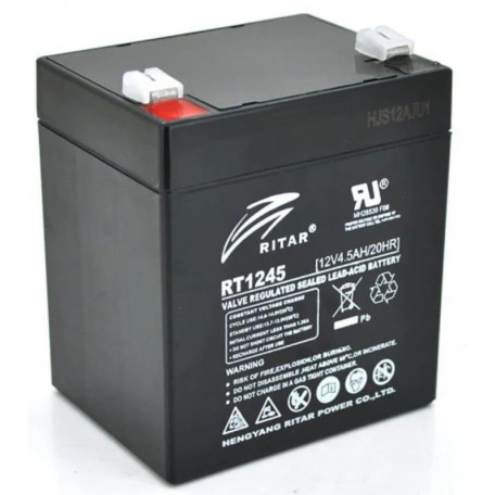 Акумуляторна батарея для ДБЖ Ritar AGM 12 V / 4.5 А*ч (RT1245B)