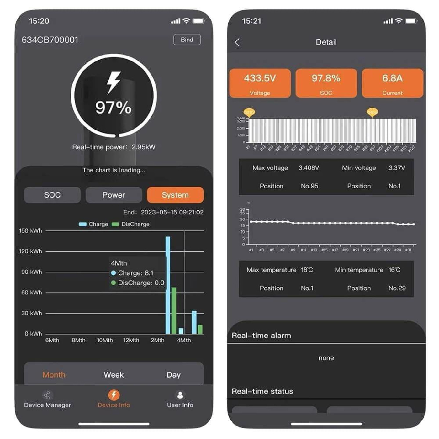 Аккумуляторная батарея для ИБП VOLTSMILE LiFePO4 51.2 V / 100 А*ч (44-00104)