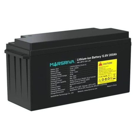 Акумуляторна батарея для ДБЖ Marsriva LiFePO4 12.8 V / 200 А*ч (MR-LBP12-200-LAR)