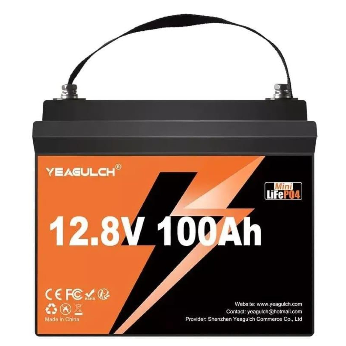 Акумуляторна батарея для ДБЖ YEAGULCH 12.8 V / 100 А*ч (YEAGULCH-12,8V/100Ah Max)
