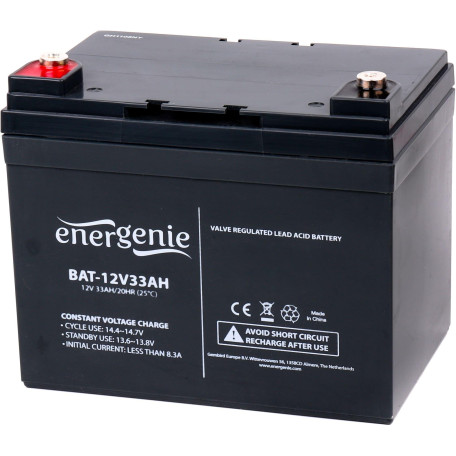 Акумуляторна батарея для ДБЖ EnerGenie AGM 12 V / 33 А*ч (BAT-12V33AH)