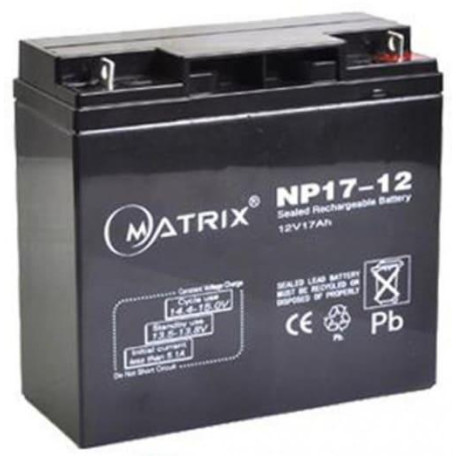 Аккумуляторная батарея для ИБП Matrix AGM VRLA 12 V / 17 А*ч (NP17-12)