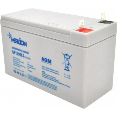 Акумуляторна батарея для ДБЖ Merlion AGM 12 V / 9 А*ч (GP1290L5)