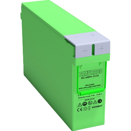 Акумуляторна батарея для ДБЖ MONBAT AGM 12 V / 200 А*ч (12MVR200)