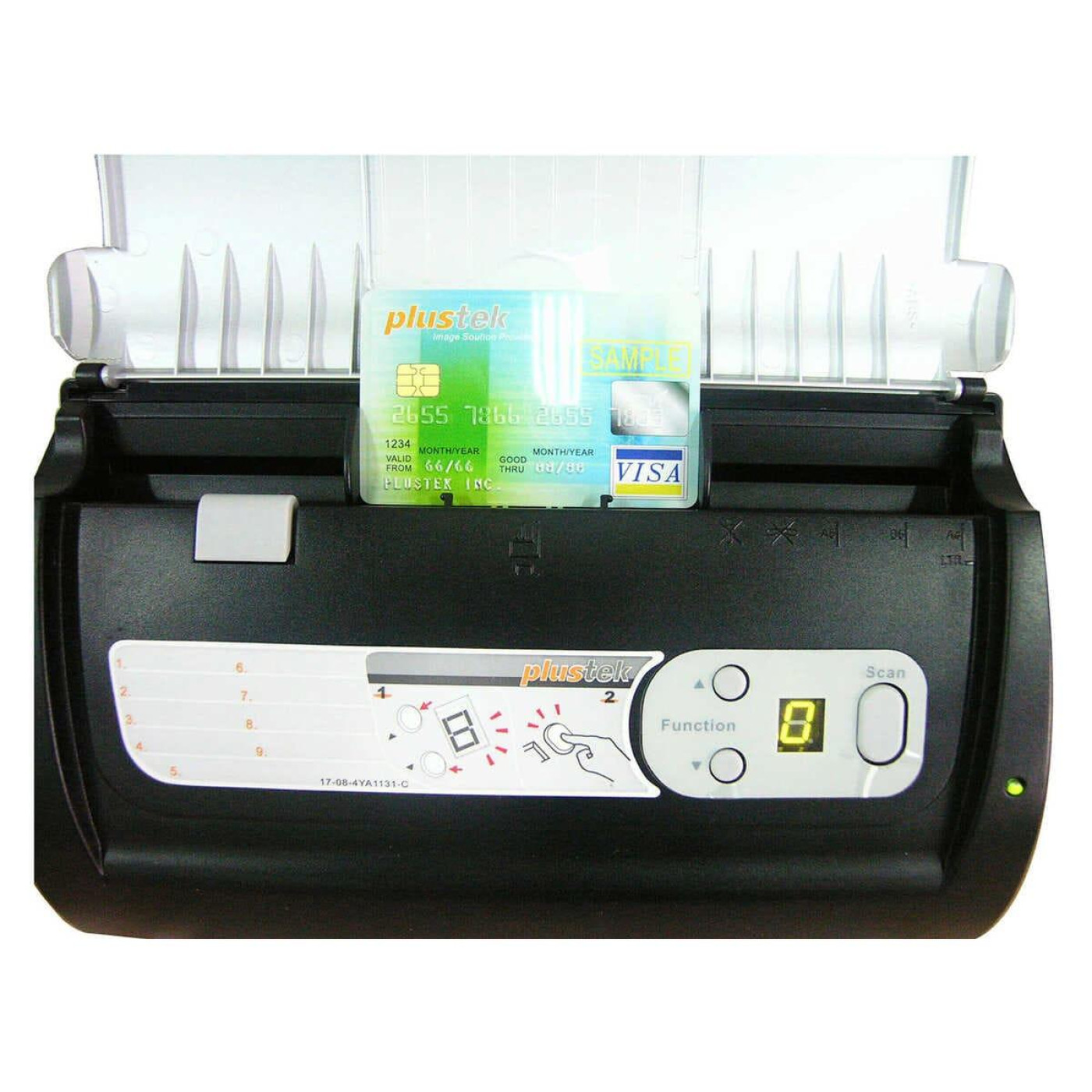 Сканер А4 PlustekSmartOfficePS286Plus(600 dpi, 48 bit, 25 стор/хв, LED,ADF, протяжний,потоковий)