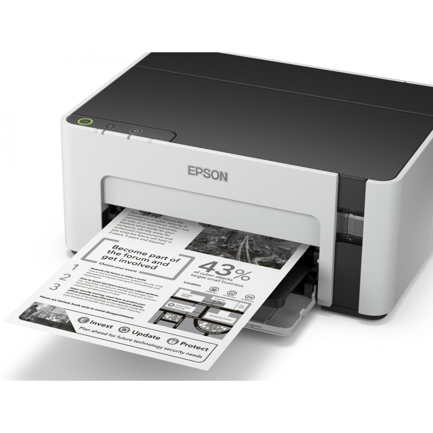 Принтер А4 Epson M1100 Фабрика печати (C11CG95405)