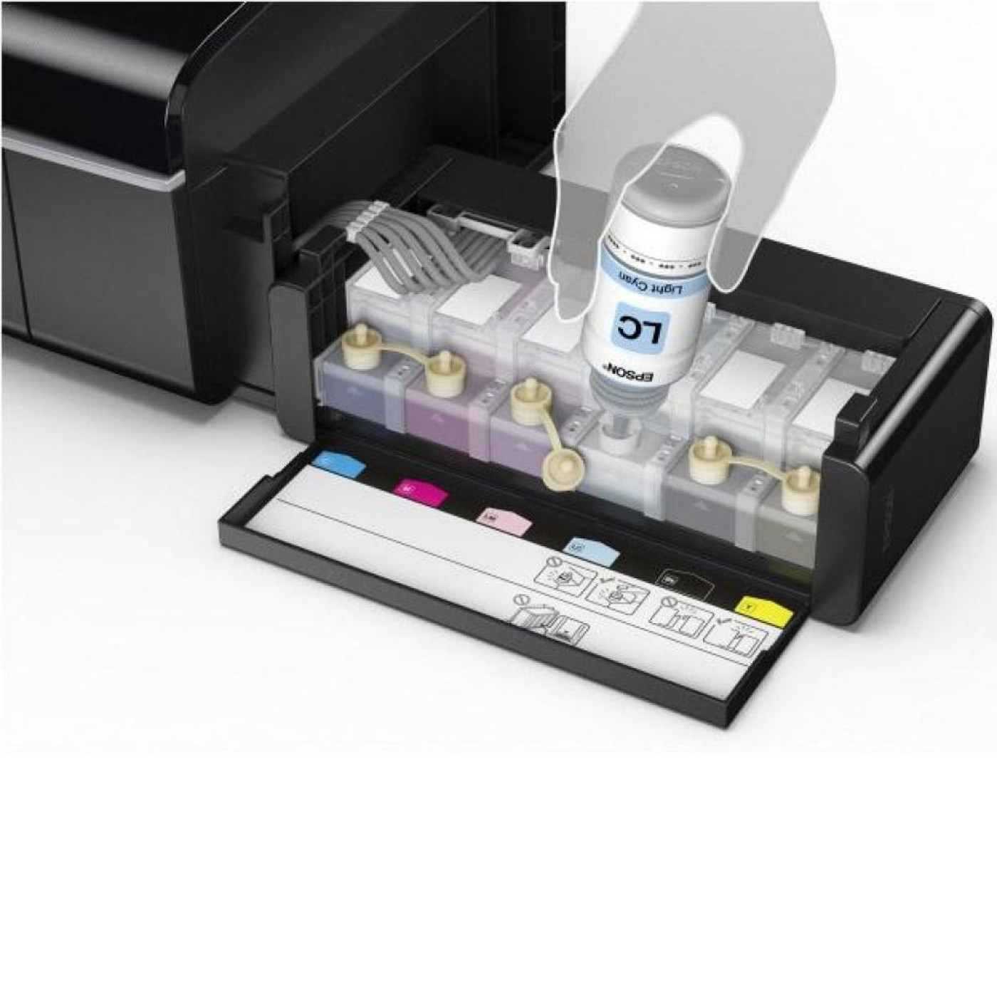 Принтер А4 Epson L805 Фабрика печати с Wi-Fi C11CE86403