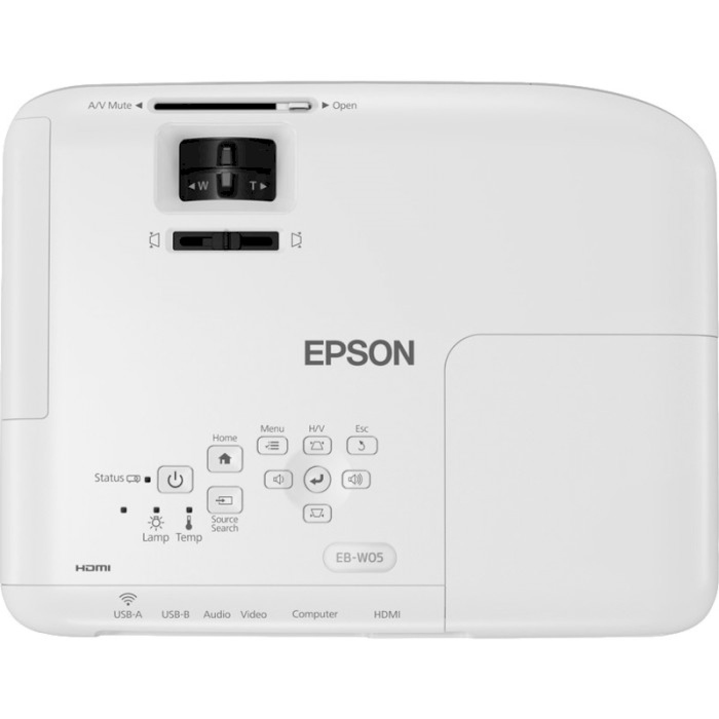 Проектор Epson EB-W06 (3LCD, WXGA, 3700 ANSI lm)