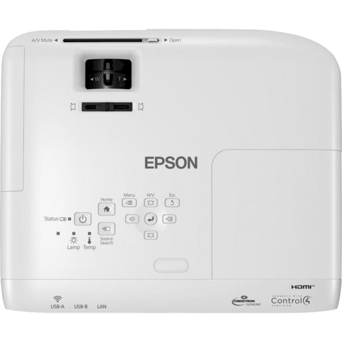 Проектор Epson EB-W49 (3LCD, WXGA, 3800 lm)