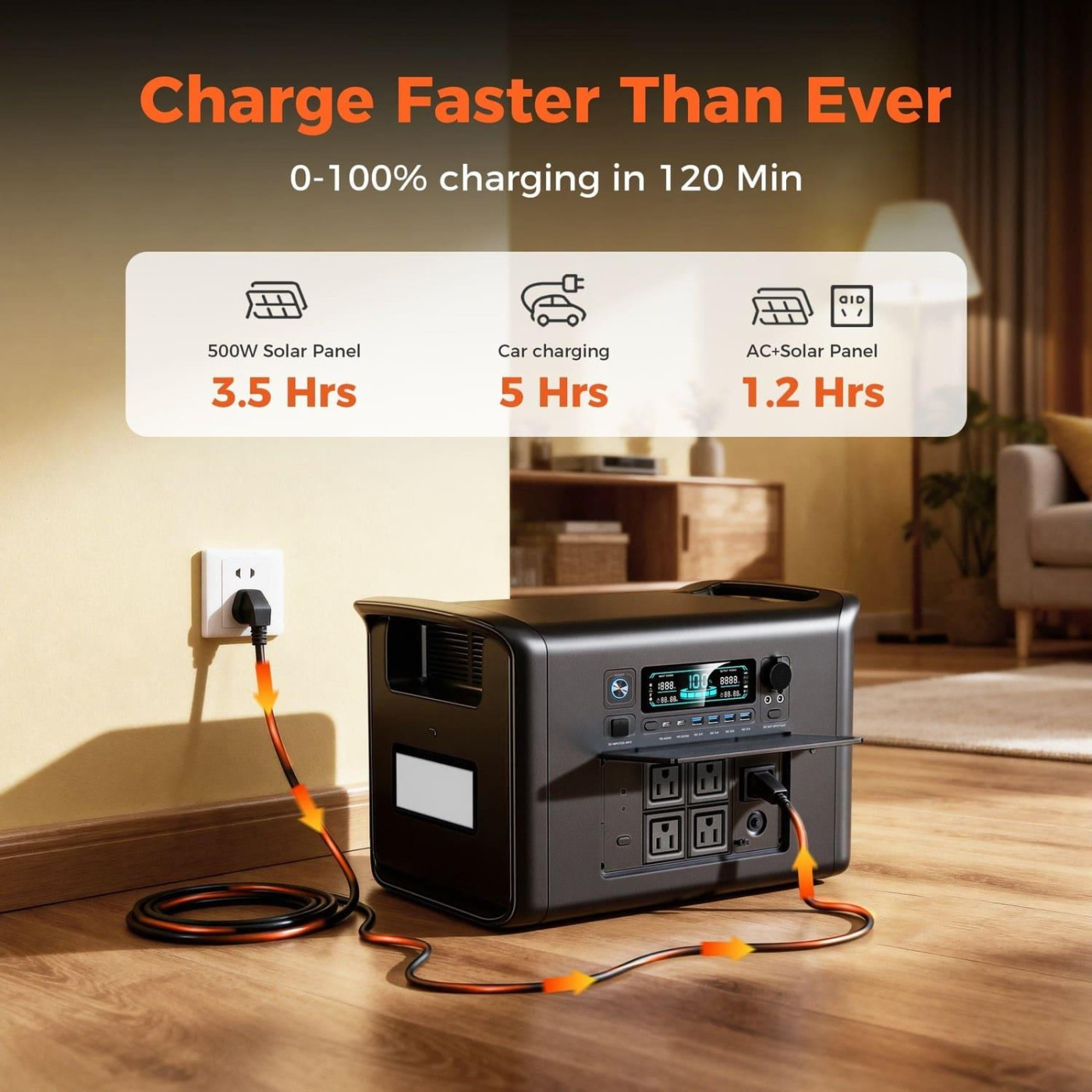 Зарядная станция Totolink CTOLITY AP2000 / 2400 Вт / 2048 Вт/ч / LiFePO4 (AP2000)