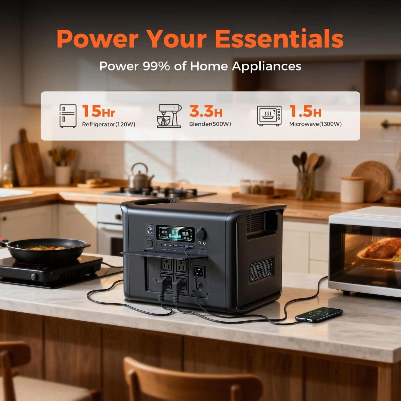 Зарядная станция Totolink CTOLITY AP2000 / 2400 Вт / 2048 Вт/ч / LiFePO4 (AP2000)