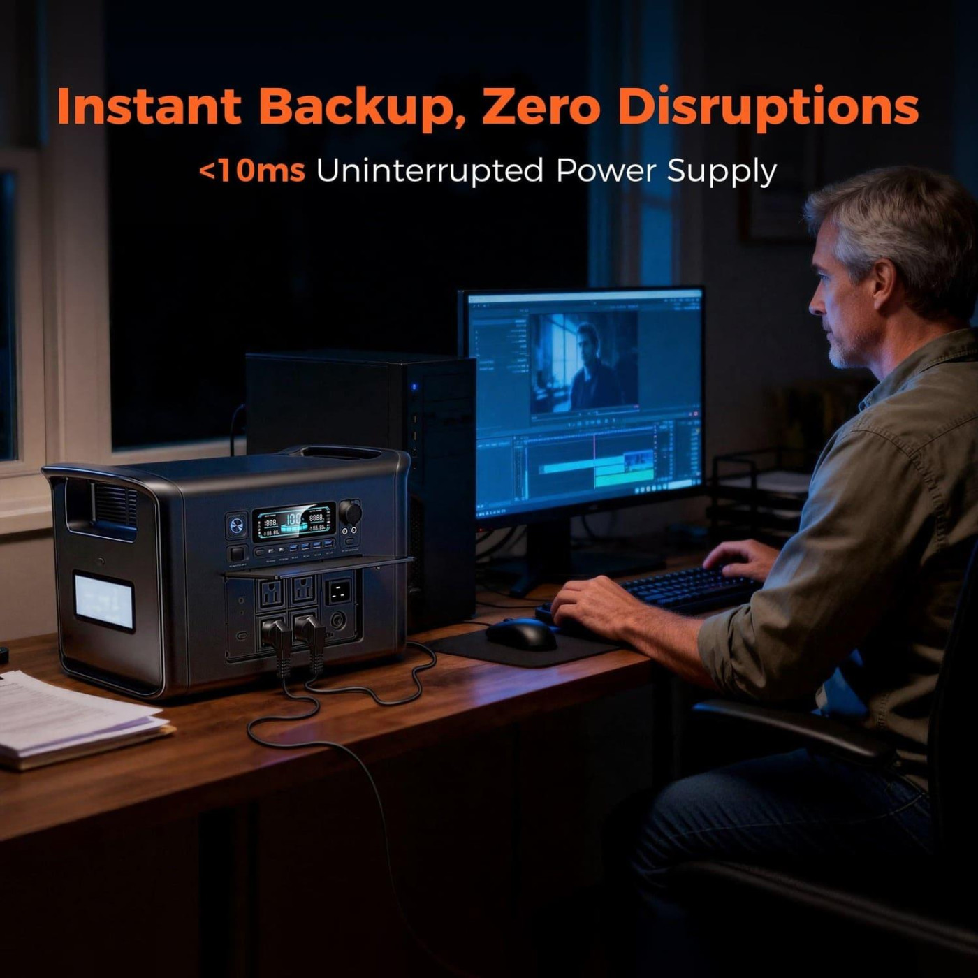 Зарядная станция Totolink CTOLITY AP2000 / 2400 Вт / 2048 Вт/ч / LiFePO4 (AP2000)