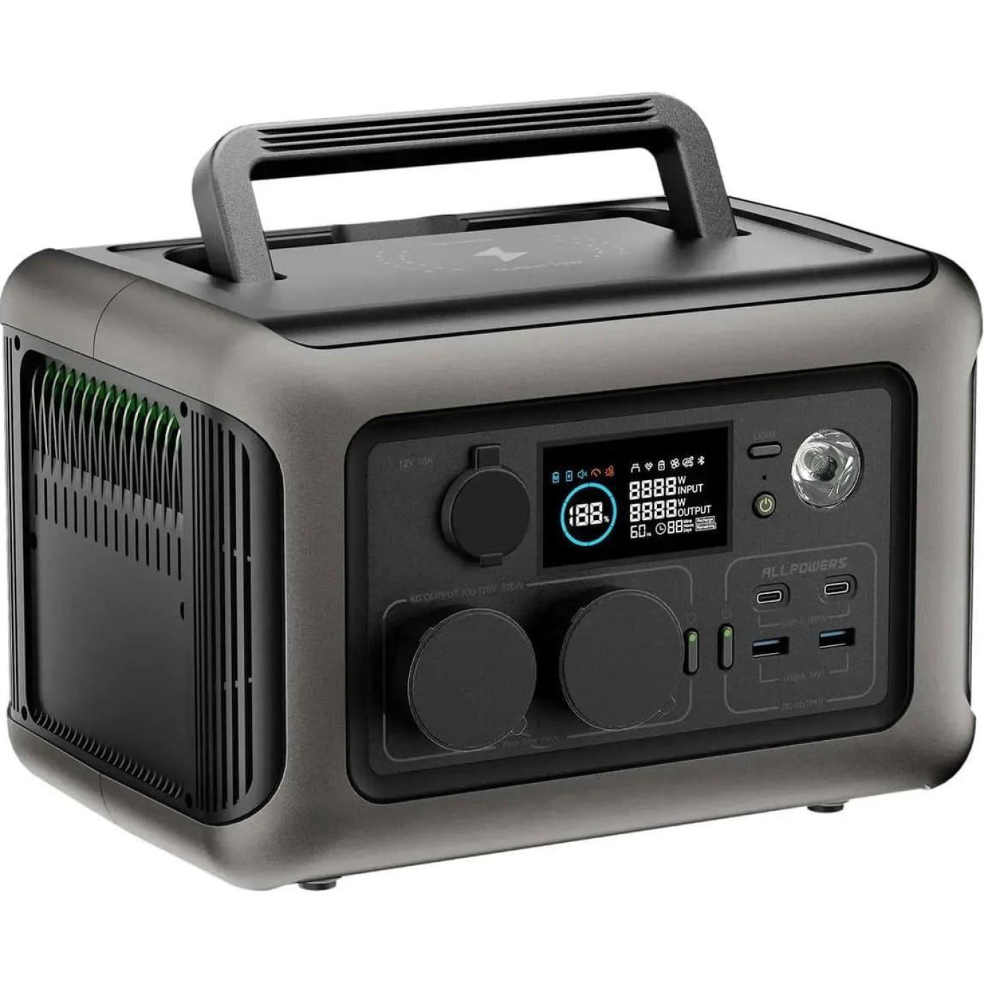 Зарядная станция ALLPOWERS R600 / 600 Вт / 299.52 Вт/ч / LiFePO4 (R600)