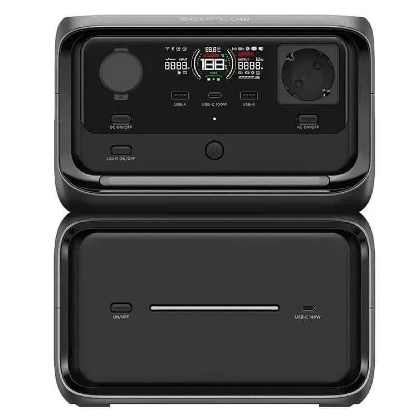 Зарядная станция EcoFlow RIVER 3 MAX Plus Wireless / 600 Вт / 858 Вт/ч / LiFePO4 (EFRIVER3MP-Wireless-EU-CBOX)