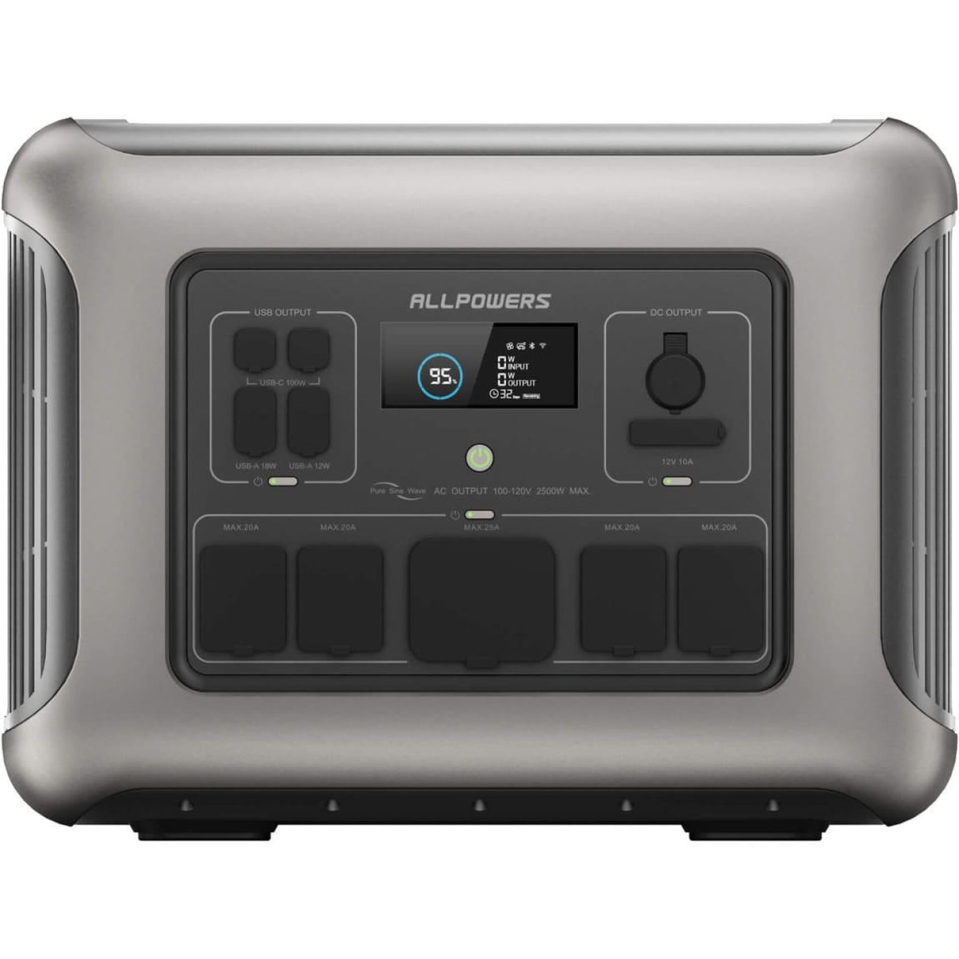 Зарядная станция ALLPOWERS R2500 / 2500 Вт / 2016 Вт/ч / LiFePO4 (R2500)