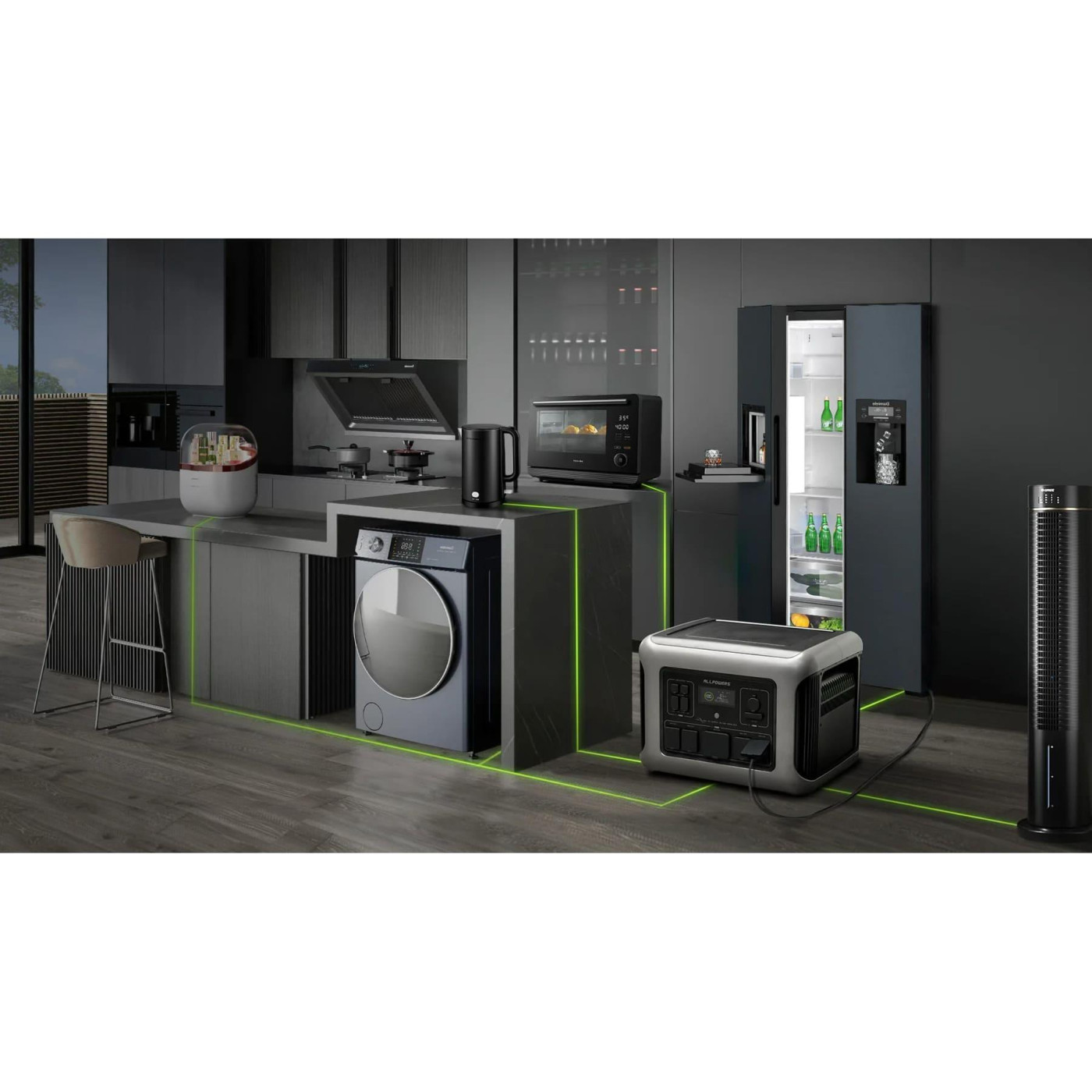 Зарядная станция ALLPOWERS R2500 / 2500 Вт / 2016 Вт/ч / LiFePO4 (R2500)